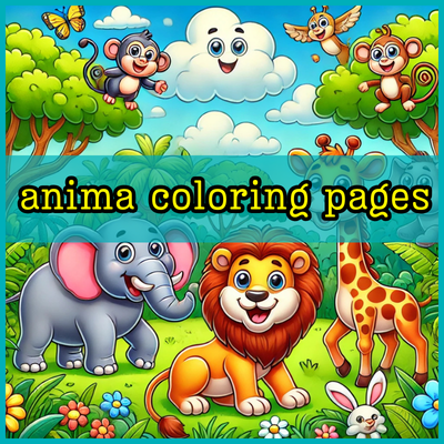 anima coloring pages